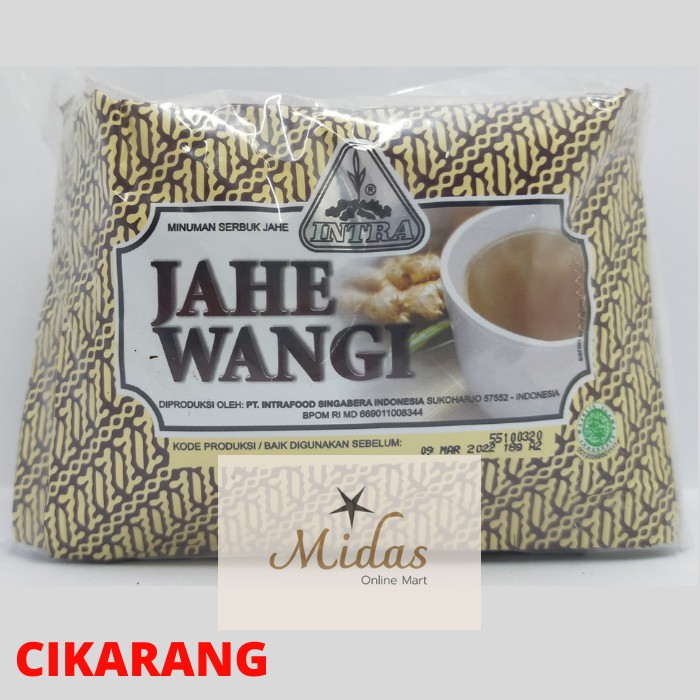 

Jahe Wangi Sachet 10 Sachet