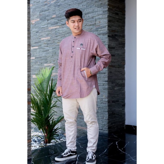 Baju Koko Pria/Koko Kurta/Koko Ilnaf Lengan Panjang