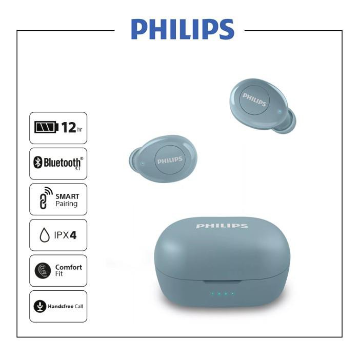 Philips In Ear TWS Bluetooth TAT2205 - Garansi Resmi ANP 1 Tahun