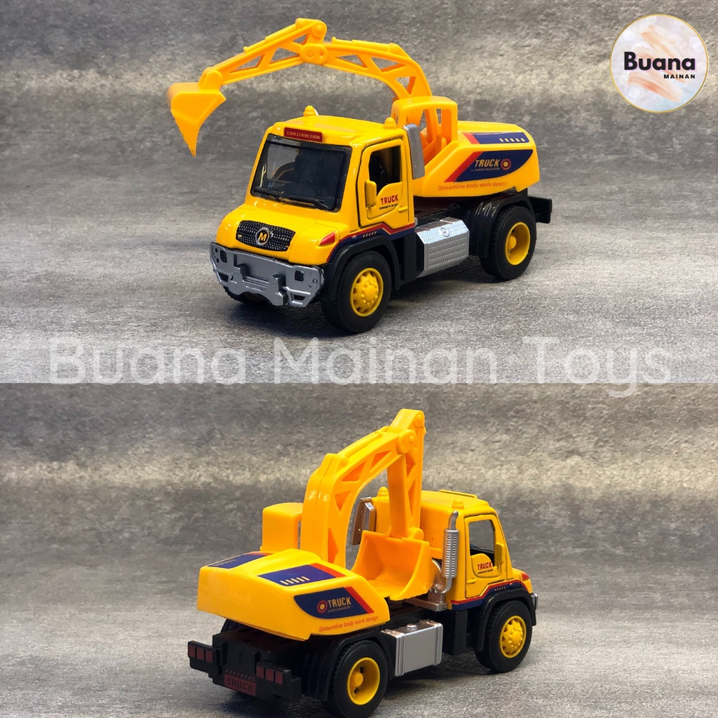 DIECAST TRUK KONSTRUKSI MY66 CLASSICAL TRUCK MAINAN MOBIL MOLEN BEKO