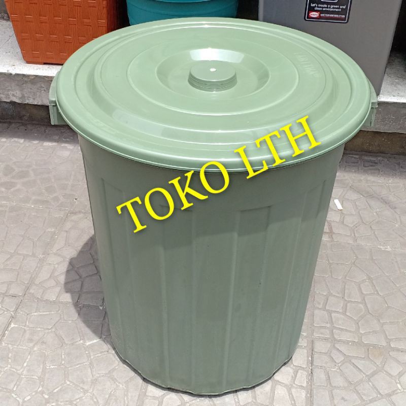 EMBER ABU 80 LITER PLASTIK / EMBER 80 LITER + TUTUP / TONG AIR BESAR