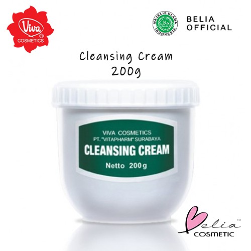 ❤ BELIA ❤ Viva Cleansing Cream Netto 200g Halal