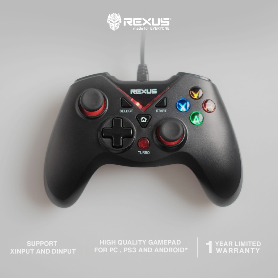 Rexus GX2 Gladius Pro Gaming Gamepad - Joystick / Stik PC