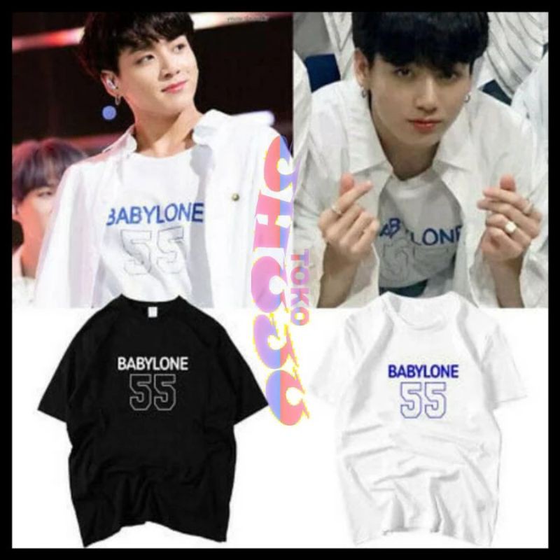 Kaos T shirt Kpop BTS Jungkook babylone 55