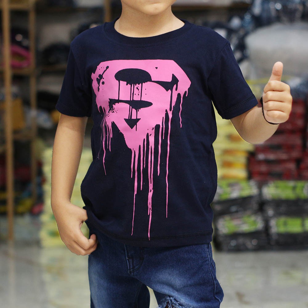  Kaos  ANAK  SUPERHERO  SUPERMAN Grosir  Kaos  Distro Anak  