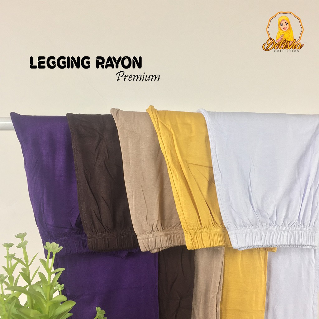 Celana Legging Panjang Wanita Rayon Premium SUPER JUMBO By : Islah/ Celana Panjang Kaos Basic Premium / Celana Rayon Premium / Daleman Wanita / Celana Daleman Wanita