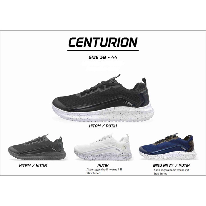 Ardiles Centurion RUNNING SHOES SIZE 38 44 Sepatu Sekolah SEPATU OLAHRAGA LARI SPORT RUNNING