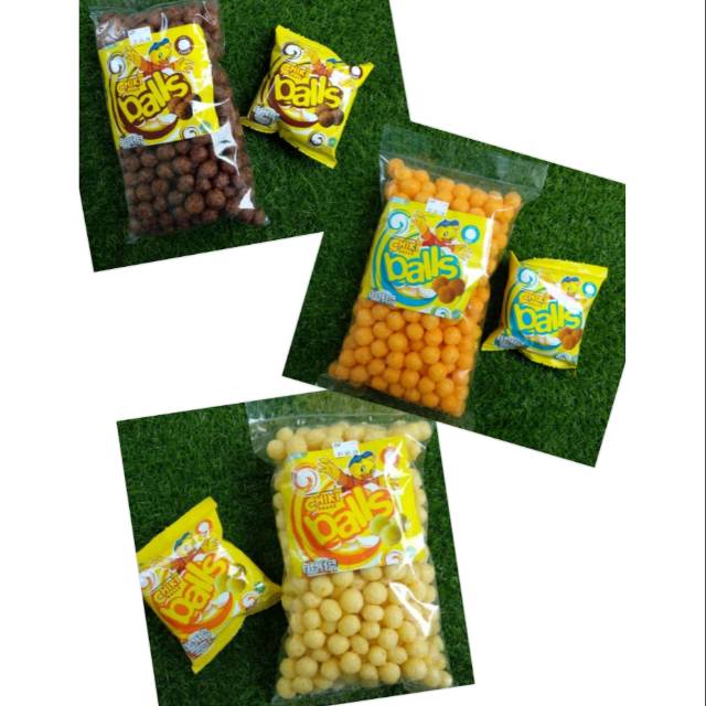 

Chikiballs keju / Chikiballs ayam / Chikiballs coklat / snack indofood kiloan 200 gram