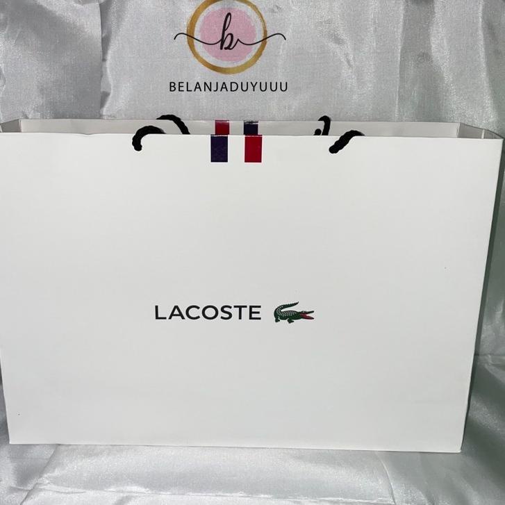 

EXCLUSIVE!Paper Bag Lacoste Pembungkus Kado ( Ready Stock Jakarta )|RA4