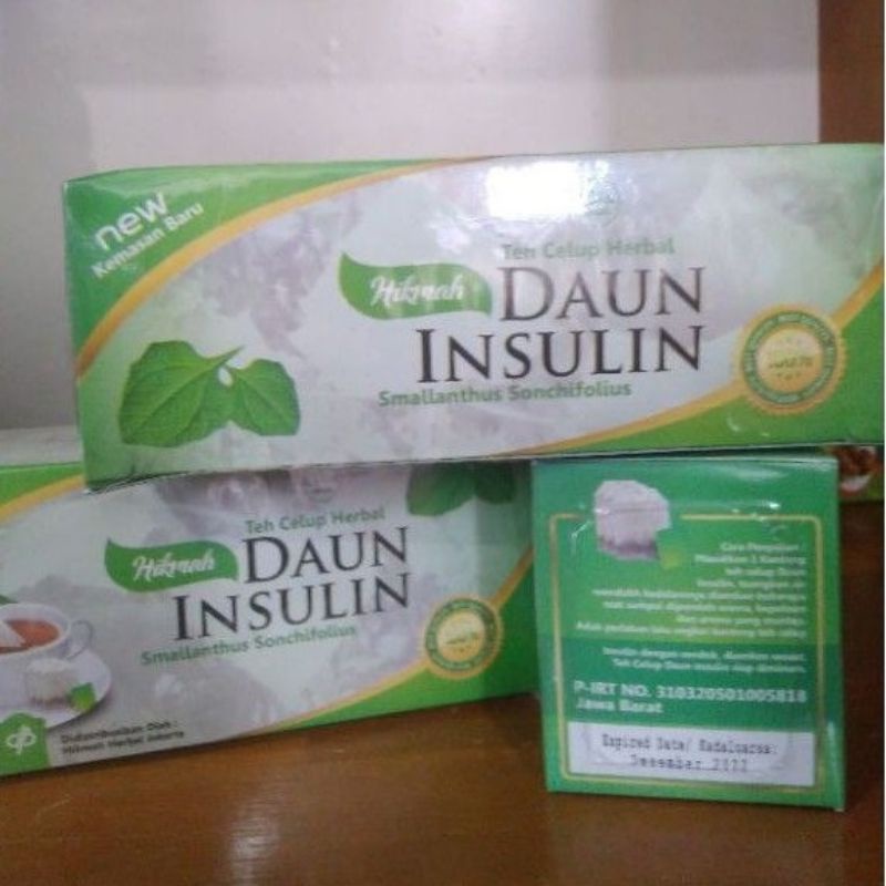 

teh insulin/ teh diabetes/ daun insulin