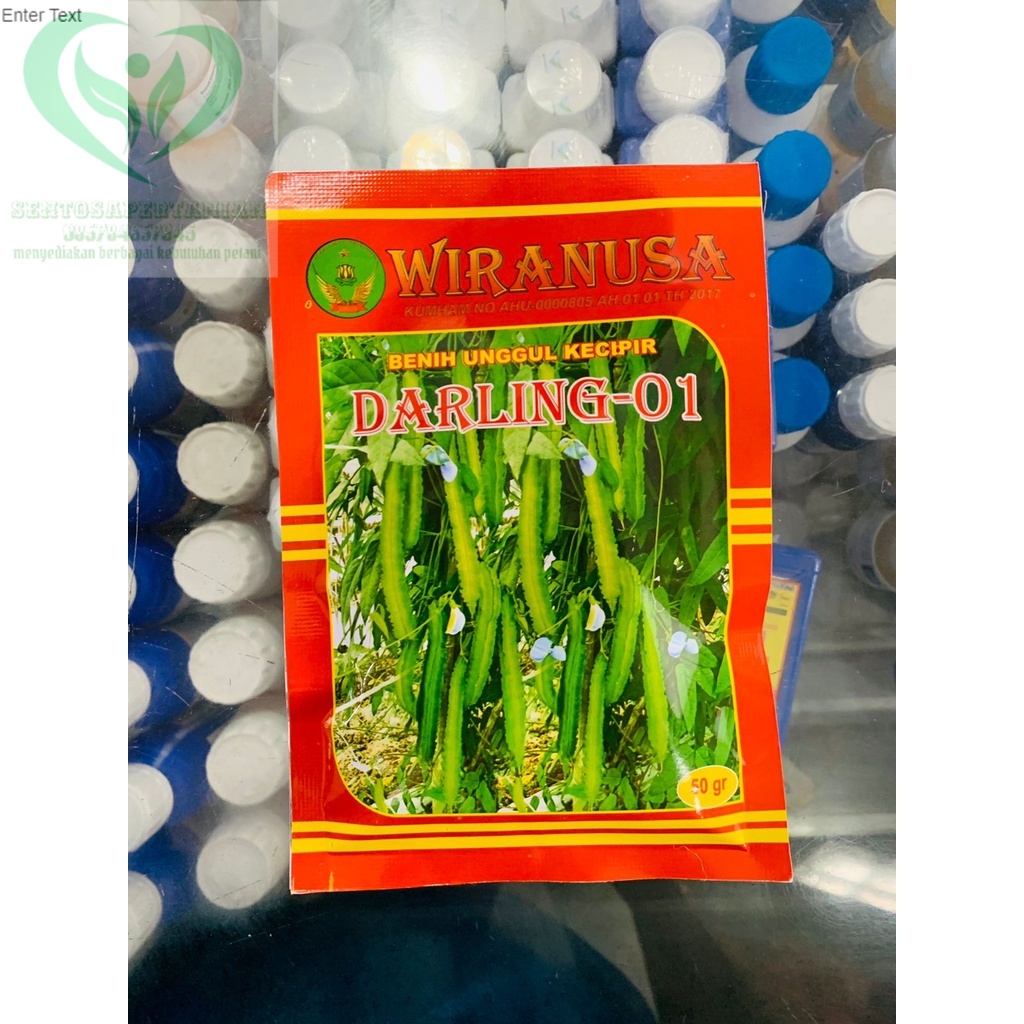 Benih sayur KECIPIR DARLING 01 isi 50gr dari WIRANUSA