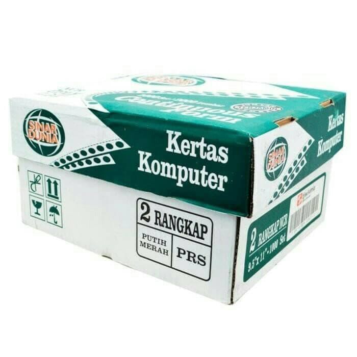 

Kertas / Continuos Form 91/2" X 11" 2Ply Sinar Dunia /Continuos Form Sidu 2 Ply