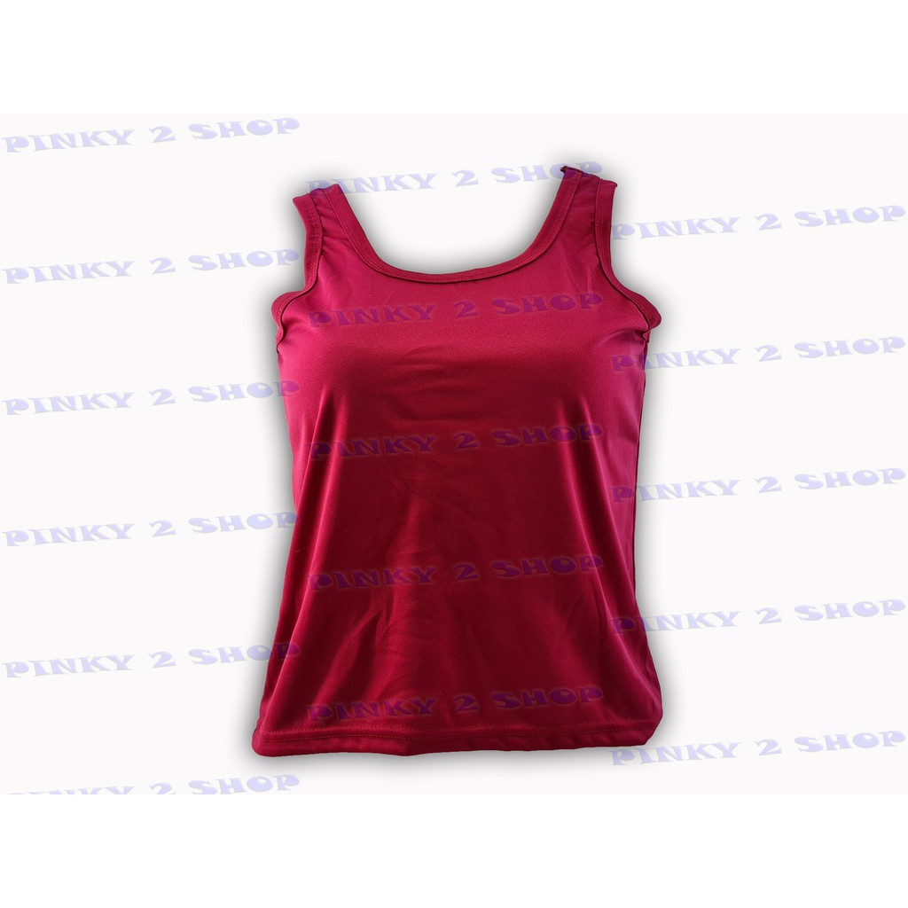 TANKTOP ATASAN DALAMAN WANITA POLOS TALILEBAR FC