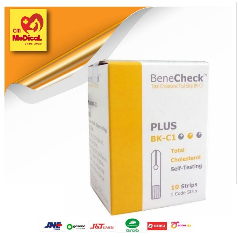Strip BeneCheck Kolesterol - STRIP CHOLESTEROL BENECHECK