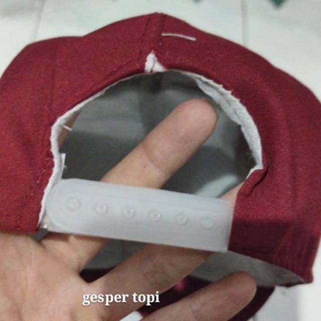 Topi dasi sekolah anak SD SMP SMA SLTA bordir famatex halus pengatur karet gesper adem murah