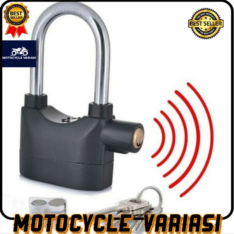 Gembok cakram alarm Vario 160 Fazzio Nmax Pcx Adv Aerox Semua Motor