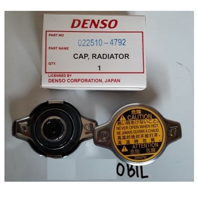 ORI DENSO JEPANG 0.9 Tutup Kap Kecil Radiator Toyota Corolla Twincam Great Starlet Kapsul Botol Tabu