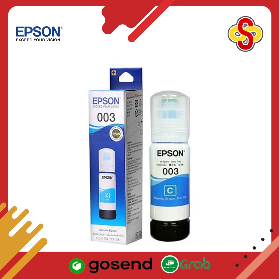 Tinta Printer EPSON 003 Refill Ink Printer Original