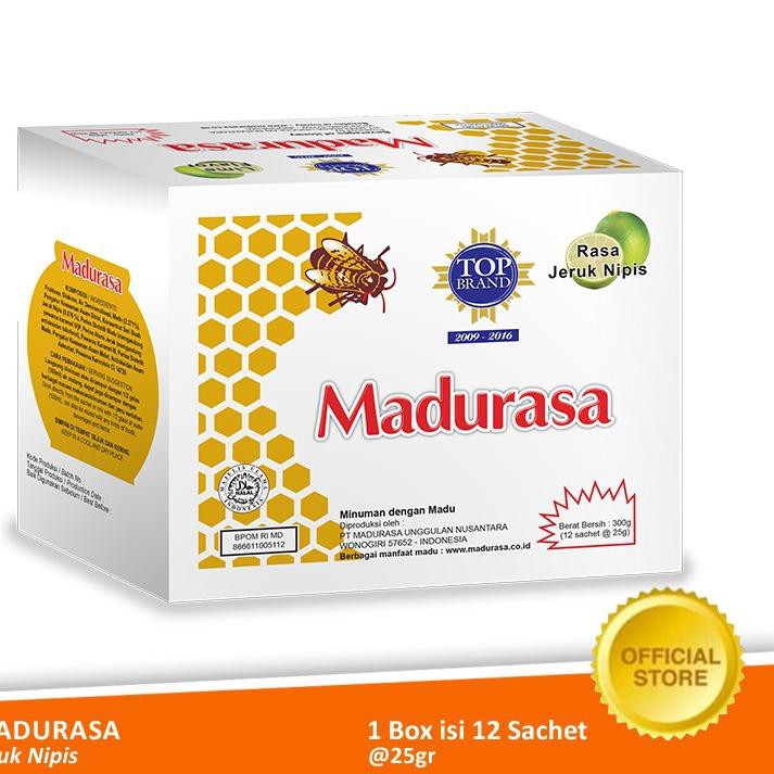 

PROMO 11.11 KODE-770 Madurasa Jeruk Nipis Sachet 12x25 gr - Box