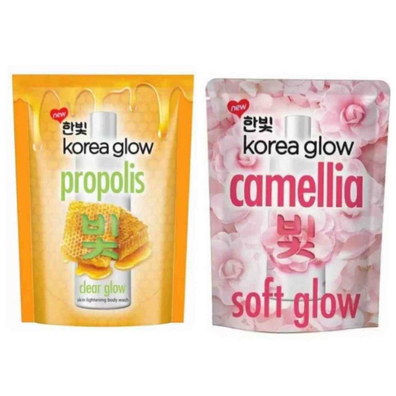 KOREA GLOW  CAMELIA SOFT GLOW 200ml Korea Glow Propolis Bodywash Sabun Cair