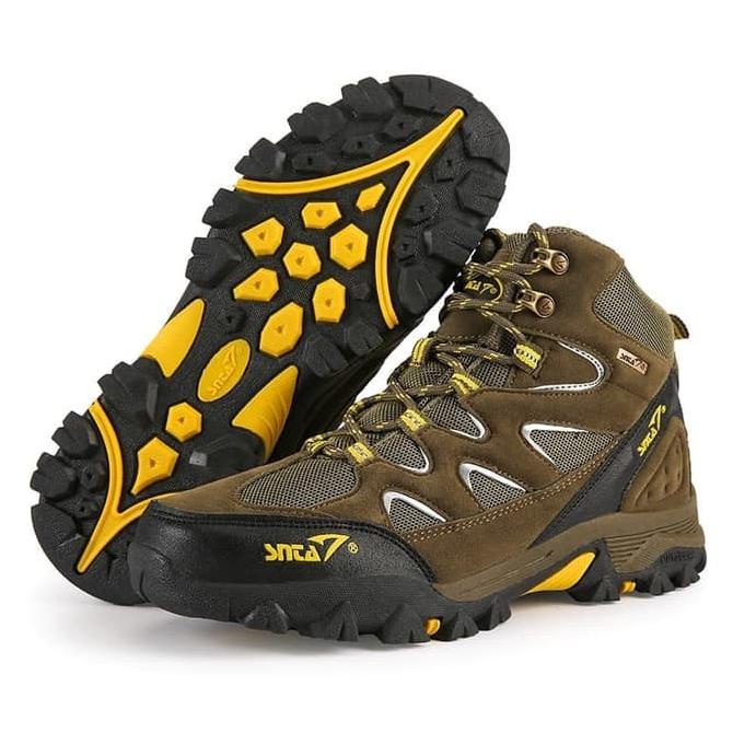 Sepatu Gunung Sepatu Trekking Olah Raga SNTA Pria WaterProof Sepatu Gunung Original