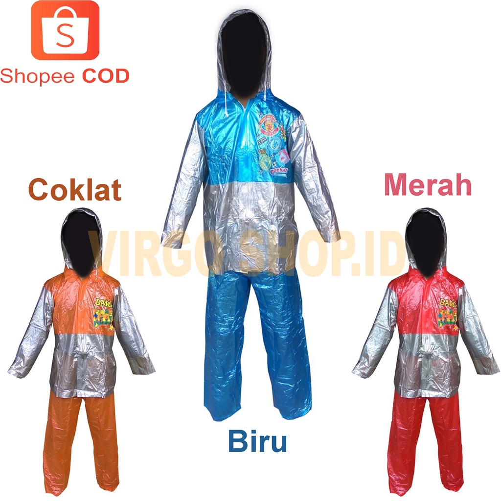 Dolphin Jas Hujan Anak Remaja Setelan Baju Celana Tipe 942 / Jas Hujan Anak / Jas Hujan / Mantel Anak / Jas Hujan Anak Anak / Setelan Jas Hujan Anak / Jas Hujan Remaja / Baju Hujan Anak / Mantel Hujan Anak Setelan