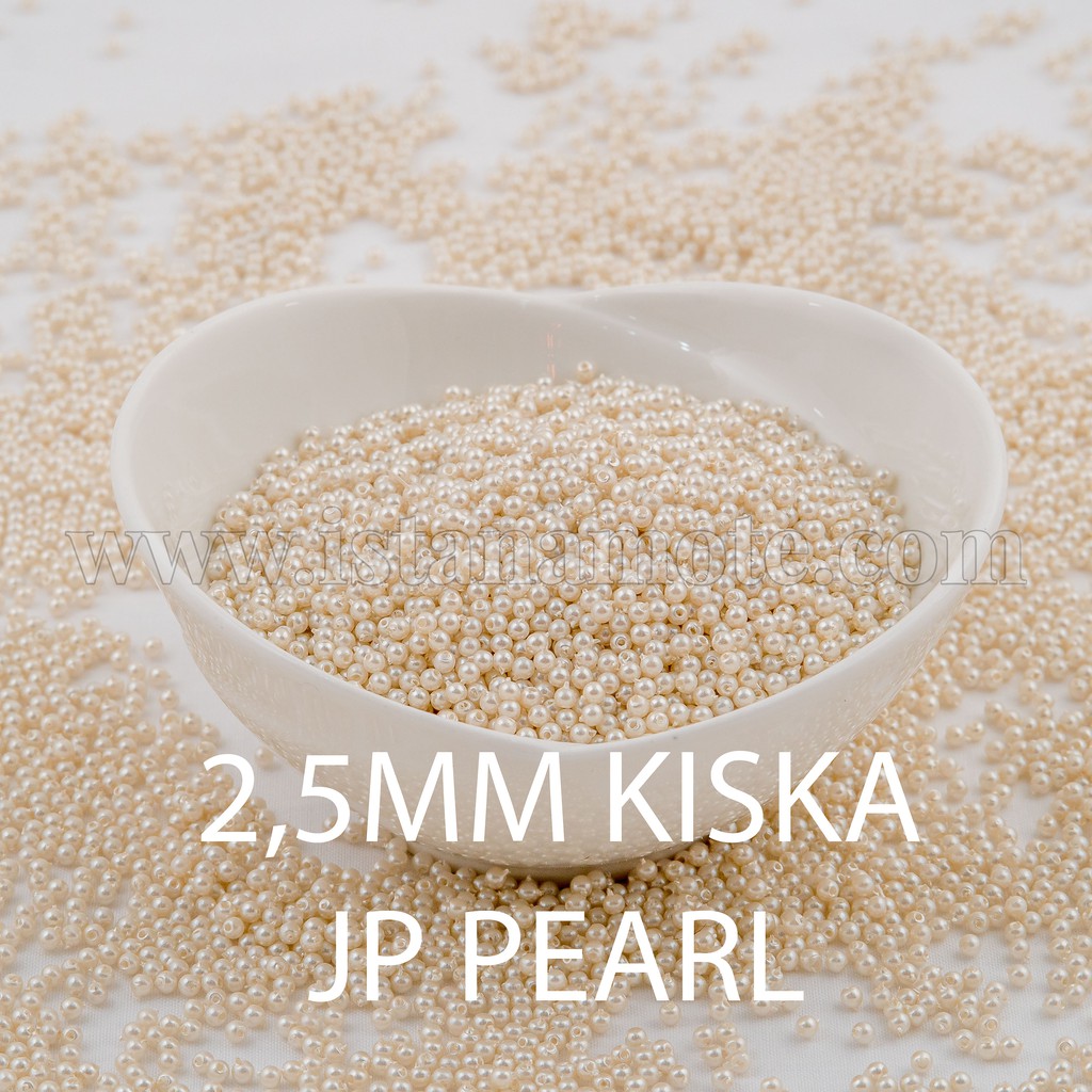 Mutiara jepang MGB 50 gram 2.5MM