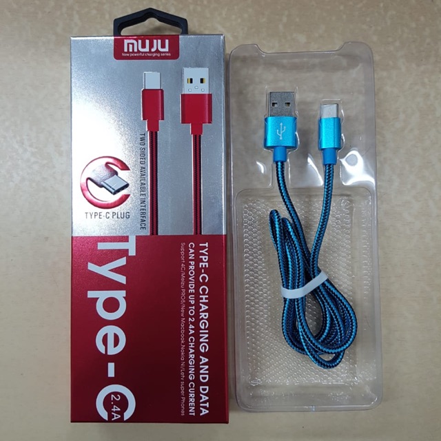 KABEL CHARGER dan DATA USB TO TYPE C 1M