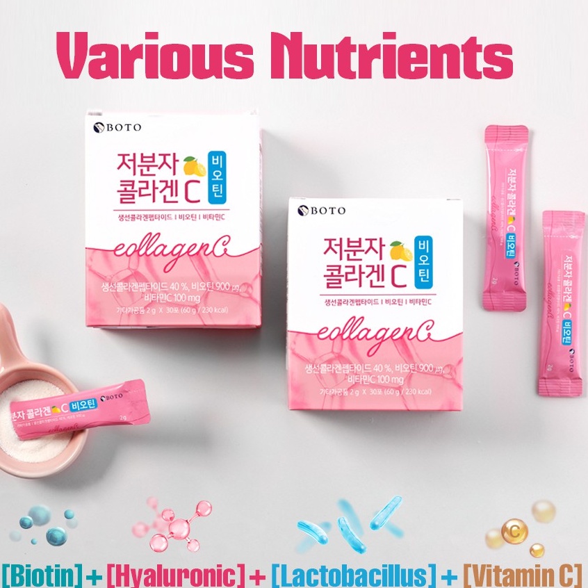 [Ready stock]  BOTO Collagen C (Collagen powder) 30stick