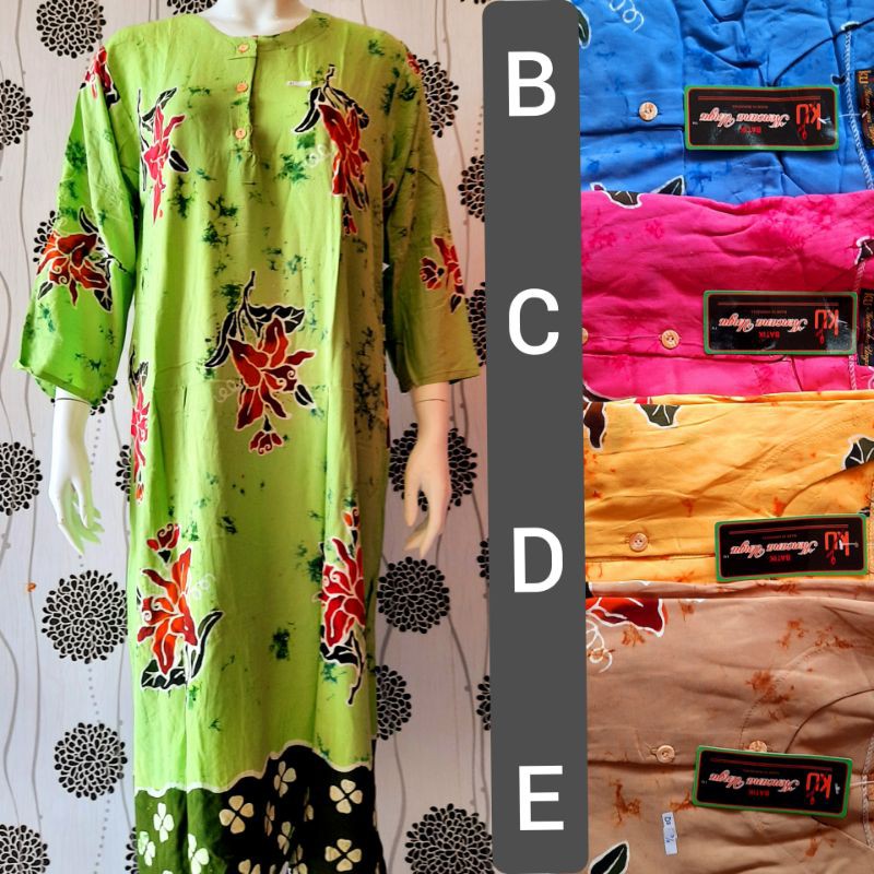 Daster Kencana ungu original lengan 3/4