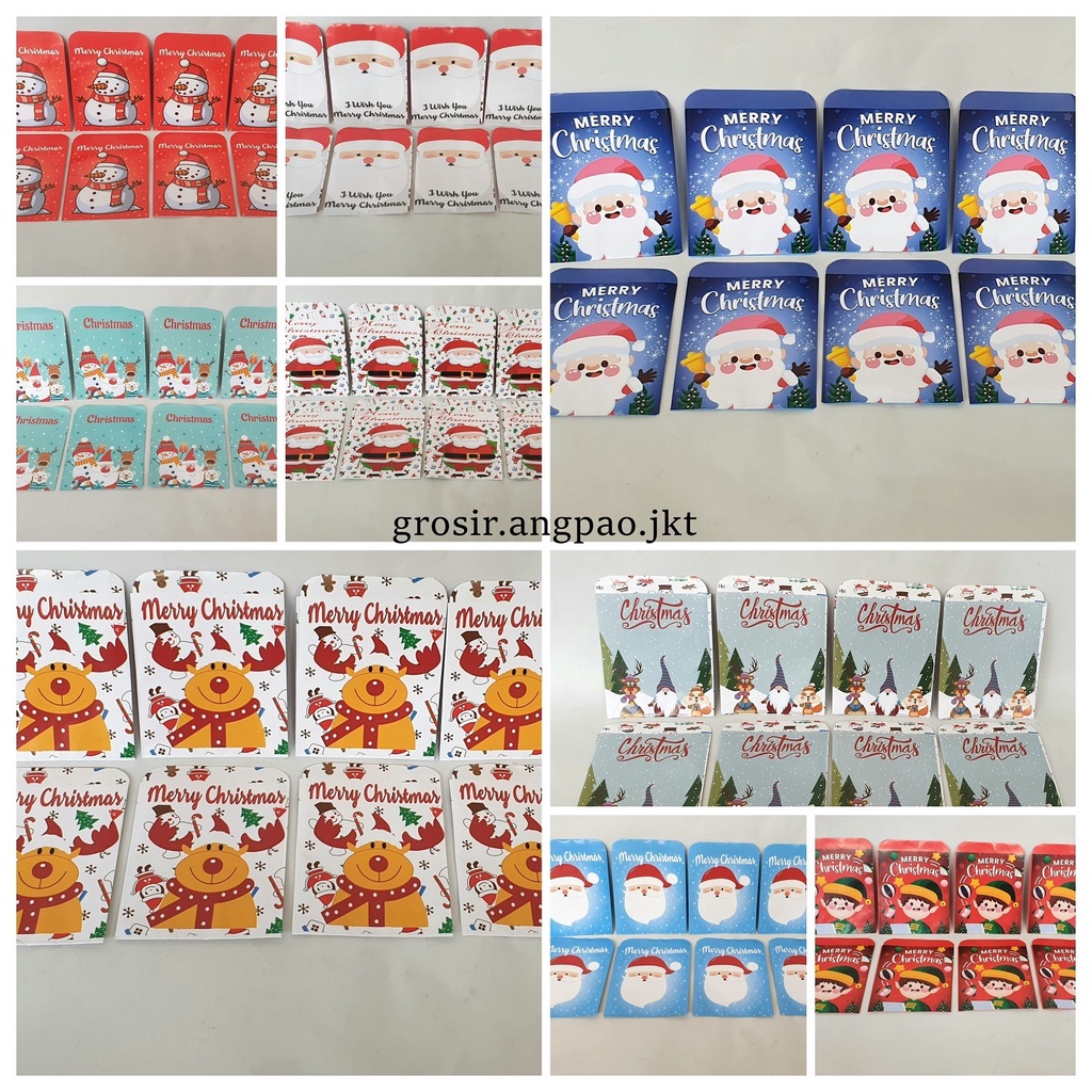 

ANGPAO NATAL AMPLOP NATAL TAHUN BARU MERRY CHRISTMAS UKURAN MEDIUM READY STOCK