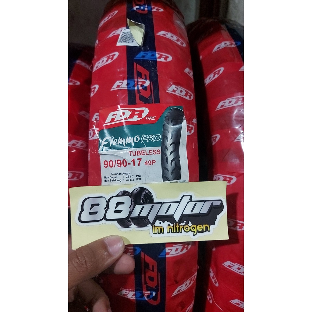 BAN FDR FLEMMO PRO 90/90-17 TUBELESS, OFFLINE LEBIH MURAH
