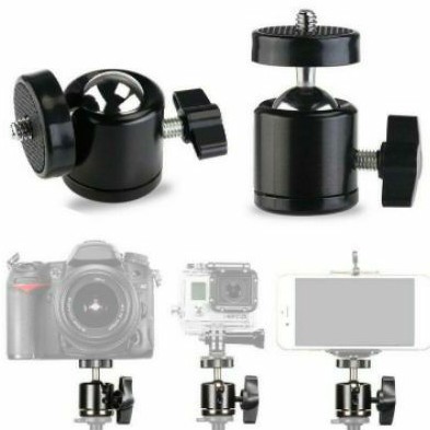 MINI BALLHEAD BESI - MINI BALL HEAD BAHAN BESI
