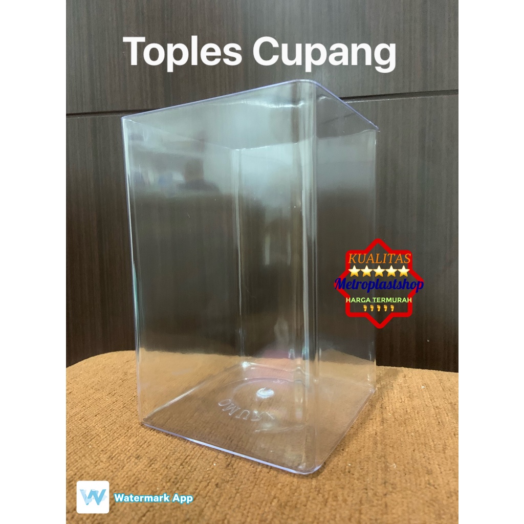 TOPLES CUPANG AKRILIK  ARCYLIC CUPANG 2 LITER JAGO