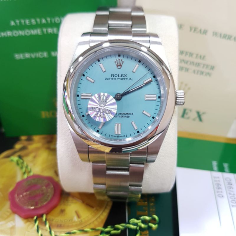 JAM TANGAN ROLEX PRIA STAINLESS STEEL ORIGINAL BM