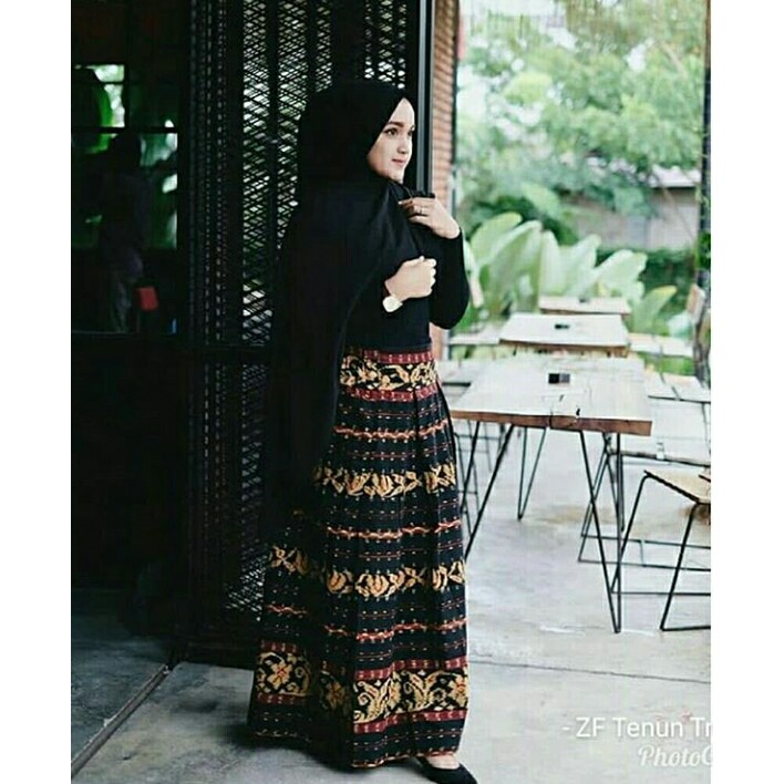 Termurah Rok Tenun Payung Batik Cantik Handmade Modern