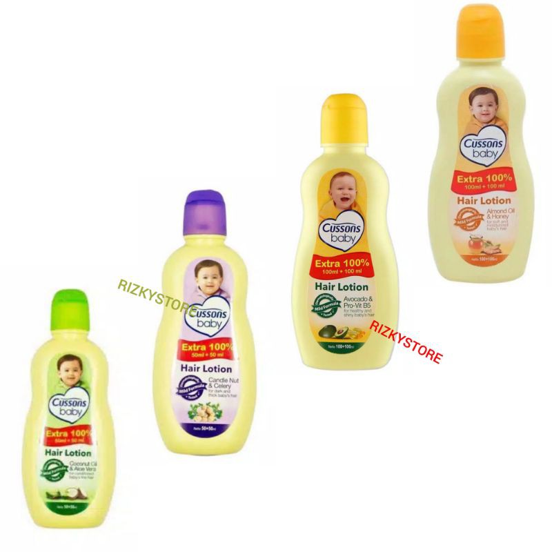 Cussons baby Hair Lotion ekstrafill 100%