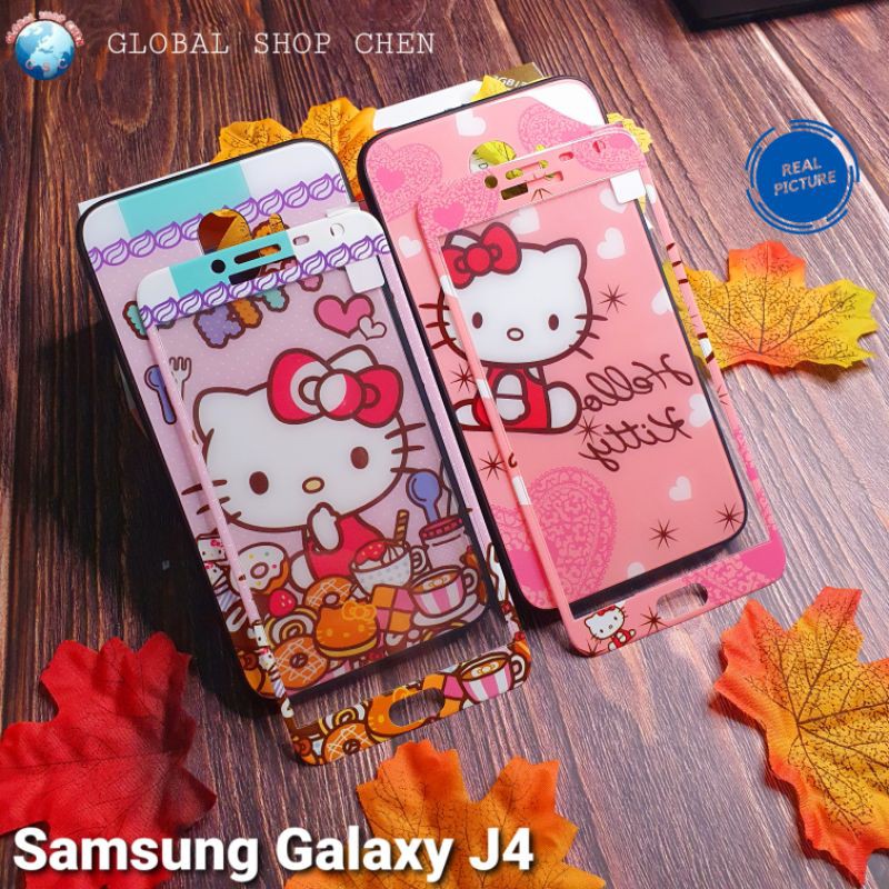 Case Fuze 360 Full Glass Mirror Karakter For Samsung Galaxy J4 2018