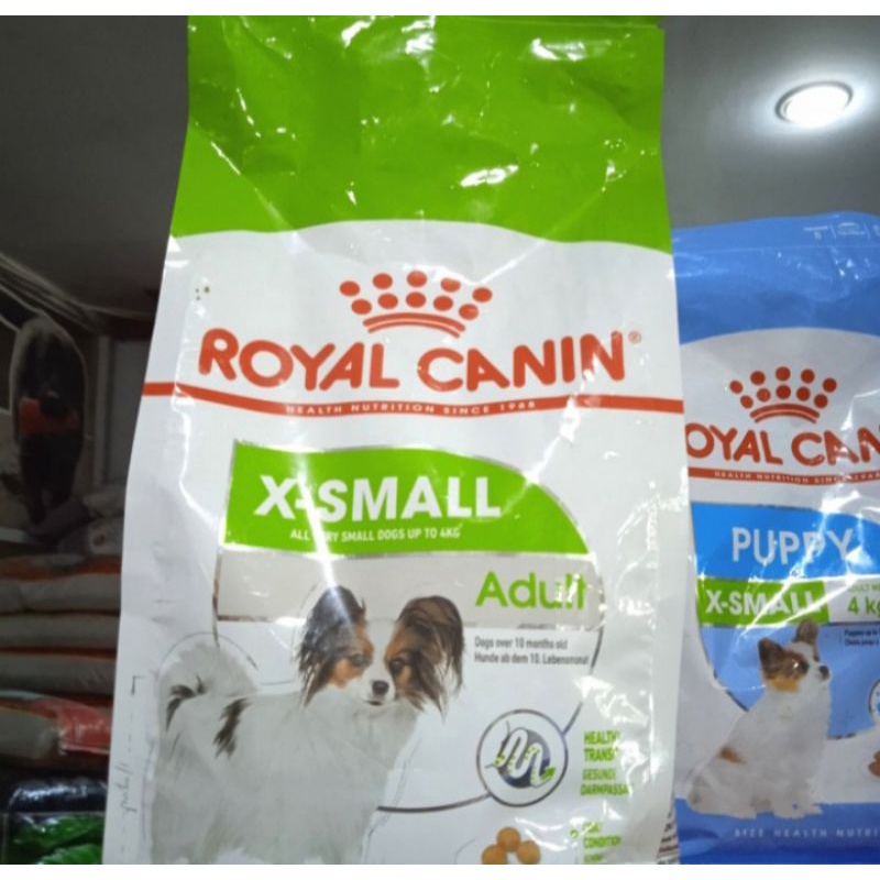 PROMO !! Royal Canin X-Small adult 500gr - makanan anjing dewasa freshpack