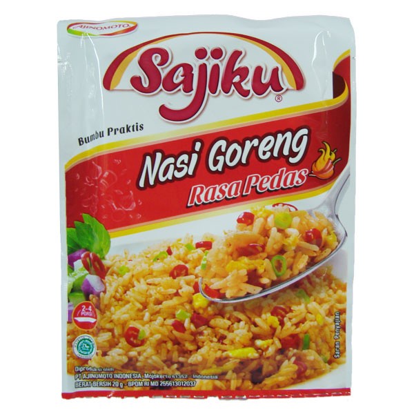 

SAJIKU BB NASI GRG PEDAS 20 GR ATY1