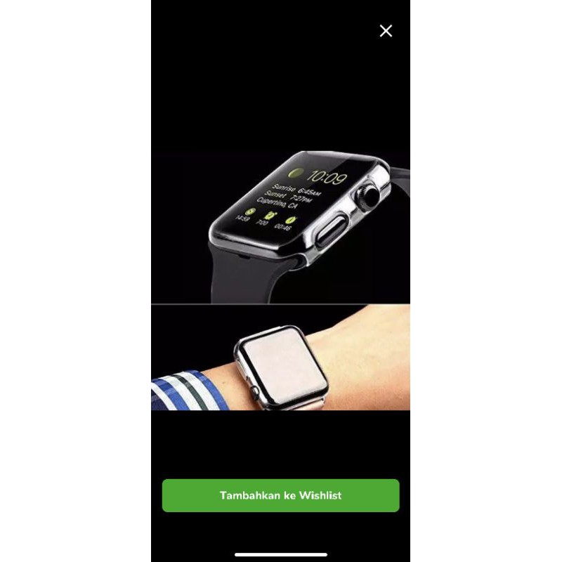 Case Apple Watch 40mm & 44mm Clear