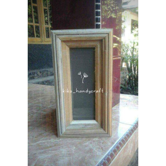 Loster kotak berjaring anti nyamuk kayi jati