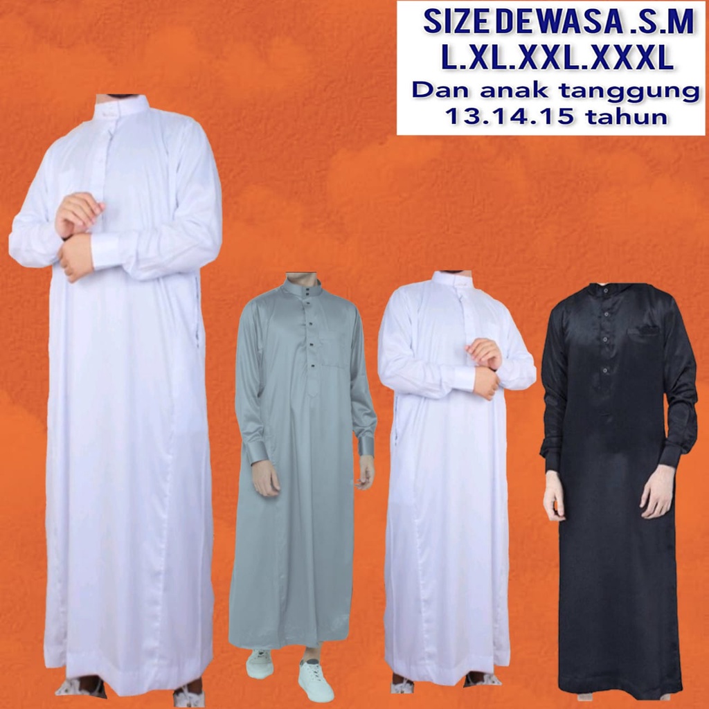 BISA COD JUBAH MANSET jubah pria gamis laki laki gamis pria JUBAH ARAB