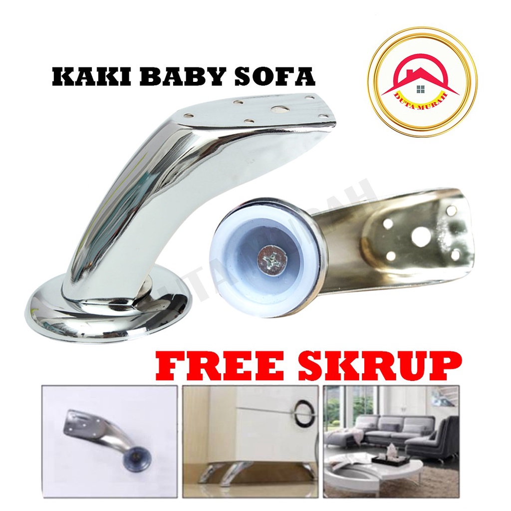 Kaki Sofa meja baby (1 pcs) Free Skrup