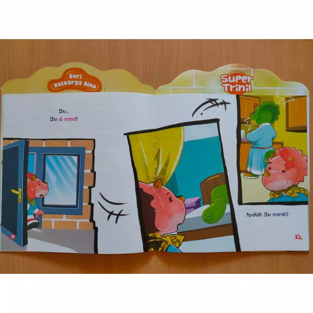 Buku Cerita Anak - Seri Keluarga Dino - Cerita Bergambar (Cergam) Fiksi-4