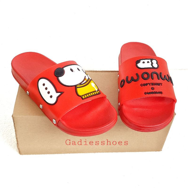 Sandal Anak tk/SD Perempuan KARAKTER EL001 sz 26 - 35-MERAH