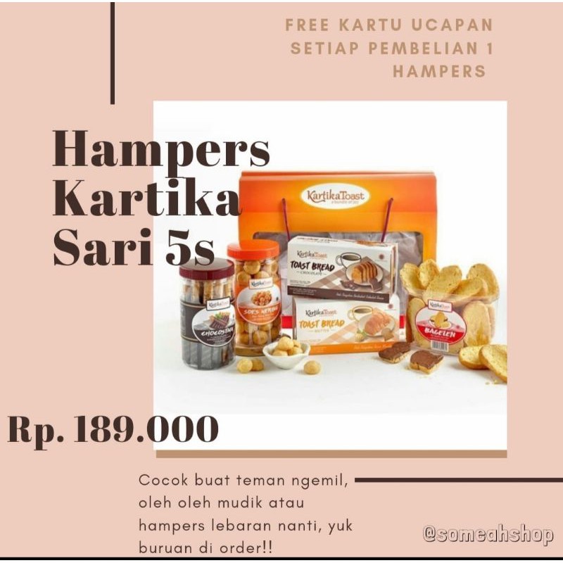 

Kartika Sari Hampers 5's Promo Lemabarn, Kueh lebaran