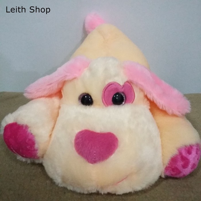 Boneka Dog Cartoon Kartun Dogi Lying