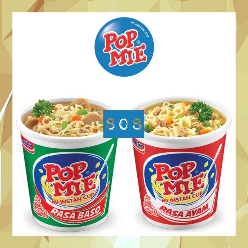 

《OS3》 Pop Mie instan cup 75 gram