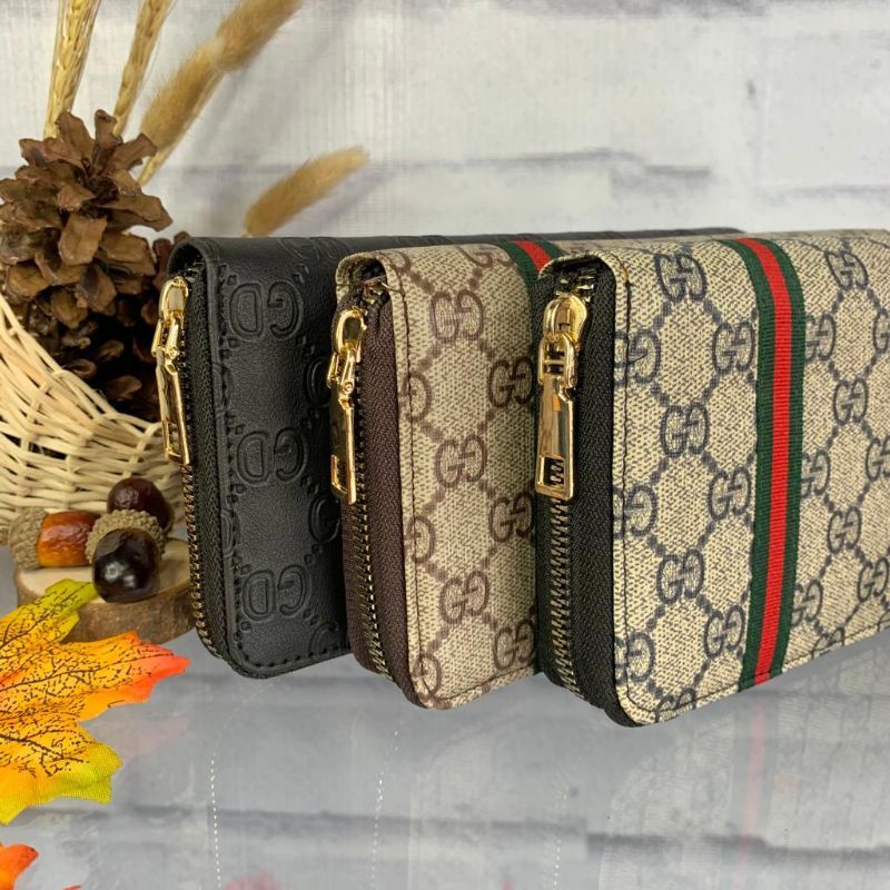dompet gucci bendera wanita/dompet gucci bendera resleting panjang/dompet gucci bendera resleting pa